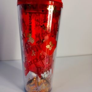 Starbucks happy year piggy tumbler mug